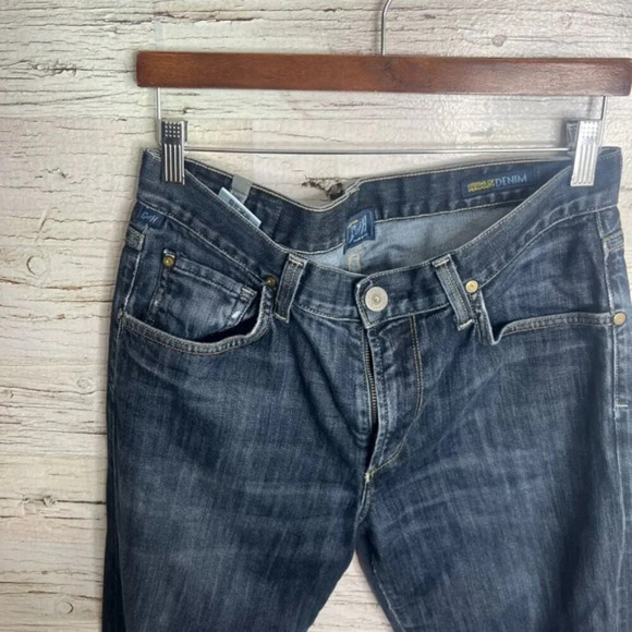 Citizens Of Humanity Evans Relaxed Straight Stretch Jeans Preppy 32 - Picture 3 of 9